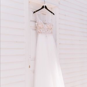 Hand made wedding dress from Spain